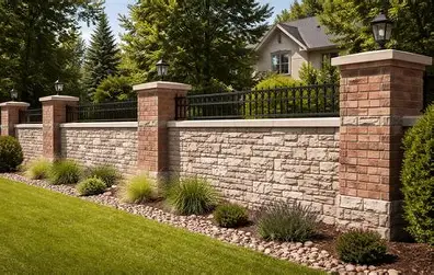 Masonry Fencing