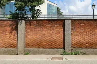 Masonry Fence Construction